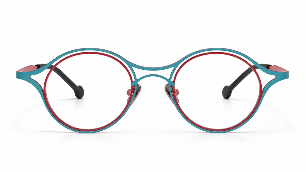 85766 | Titanium Round Optical Frame