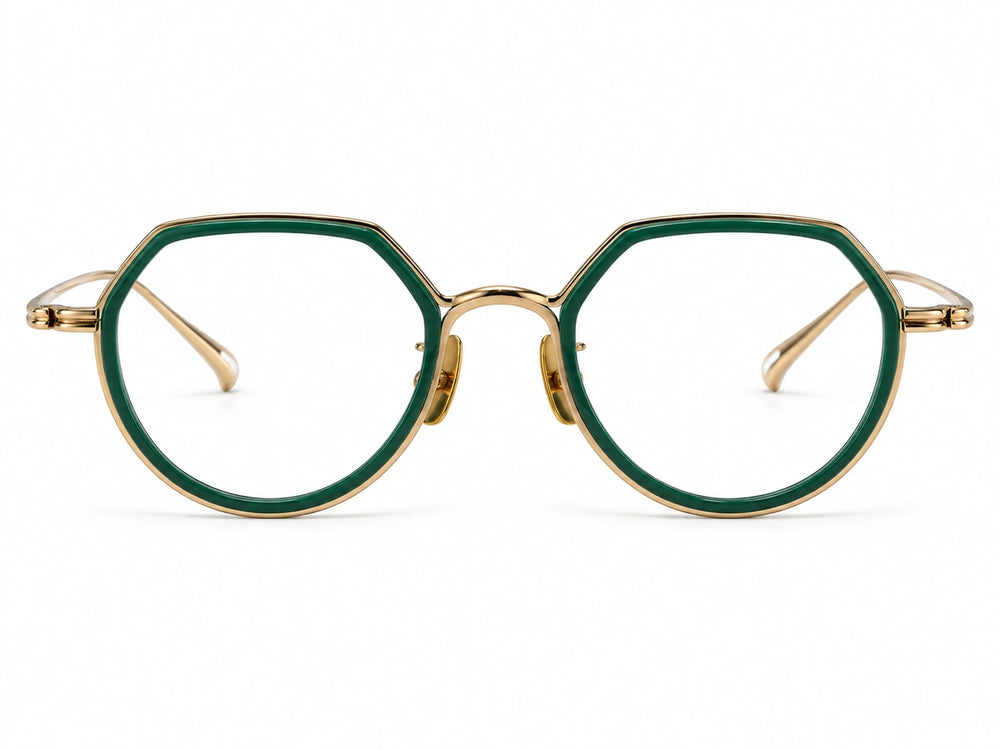 yt-01 | Pure Titanium Geometric Optical Frame